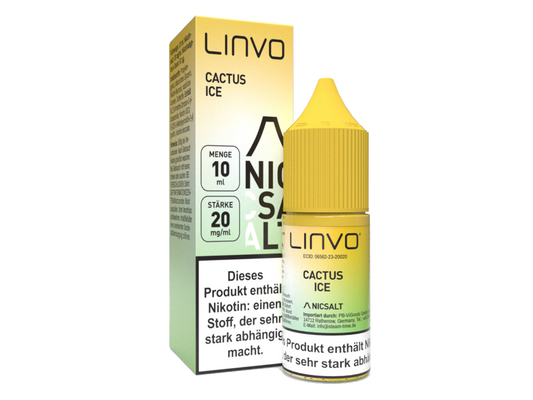 Linvo - Cactus Ice - Nikotinsalz Liquid 20 mg/ml 10er Packung