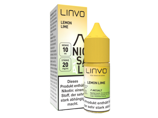 Linvo - Lemon Lime - Nikotinsalz Liquid 20 mg/ml