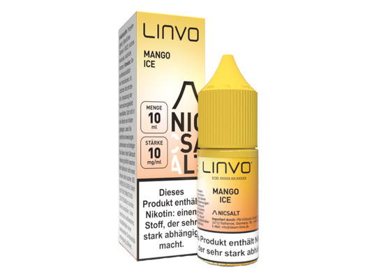 Linvo - Mango Ice - Nikotinsalz Liquid 10 mg/ml