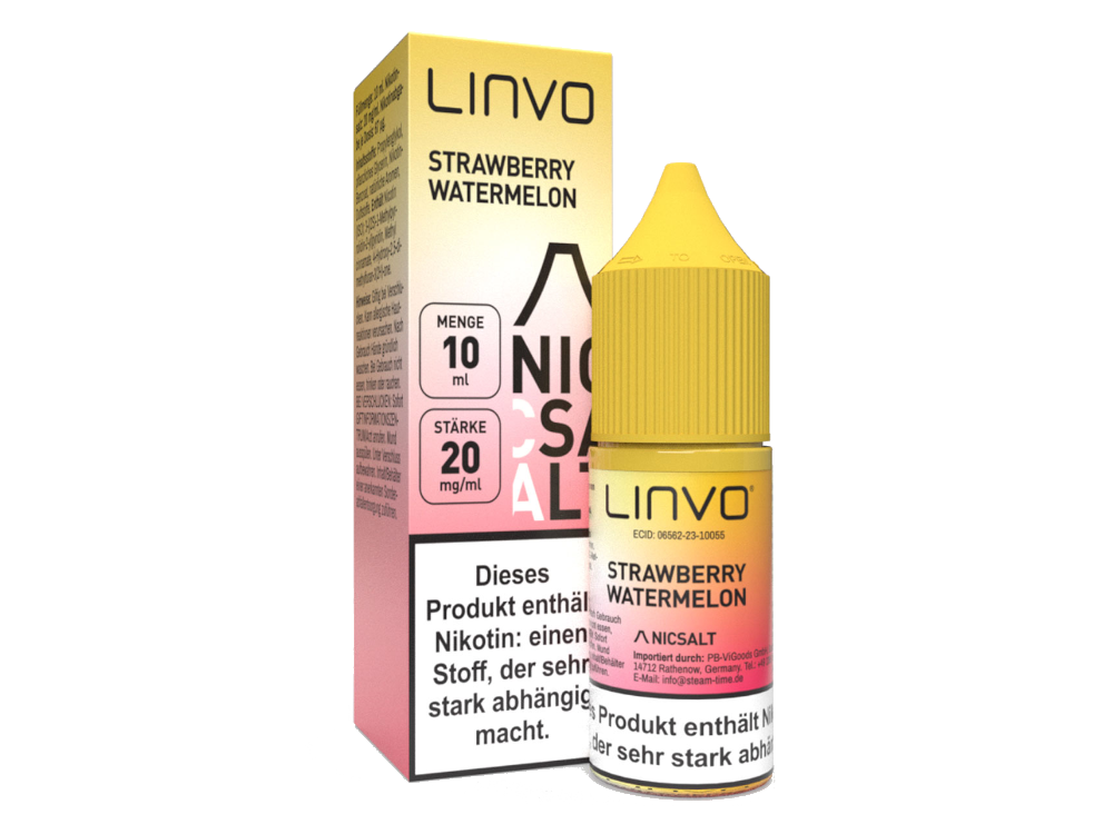 Linvo - Strawberry Watermelon - Nikotinsalz Liquid 20 mg/ml 10er Packung