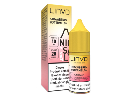 Linvo - Strawberry Watermelon - Nikotinsalz Liquid 20 mg/ml 10er Packung