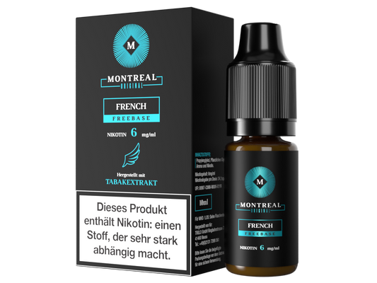 Montreal Original - French E-Zigaretten Liquid 6 mg/ml 5er Packung