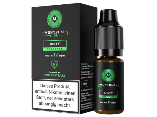 Montreal Original - Minty E-Zigaretten Liquid 12 mg/ml