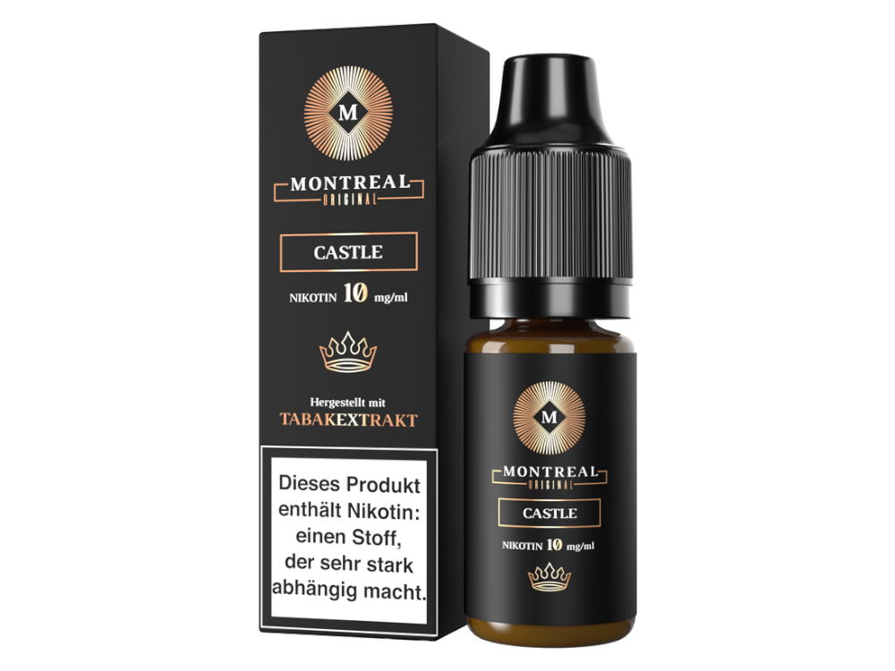 Montreal Original - Castle - Nikotinsalz Liquid 10 mg/ml 10er Packung