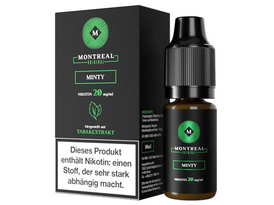 Montreal Original - Minty - Nikotinsalz Liquid 20 mg/ml 5er Packung