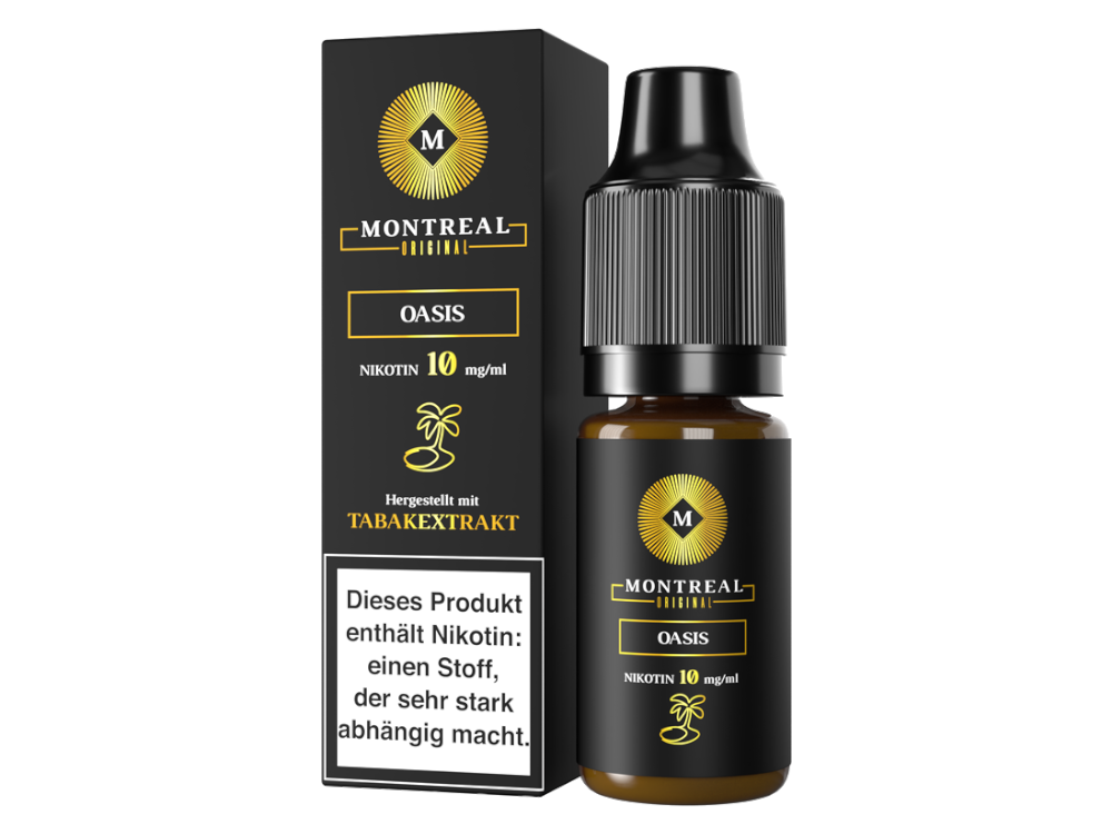 Montreal Original - Oasis - Nikotinsalz Liquid 10 mg/ml 10er Packung