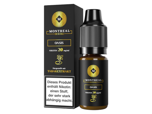 Montreal Original - Oasis - Nikotinsalz Liquid 20 mg/ml 10er Packung