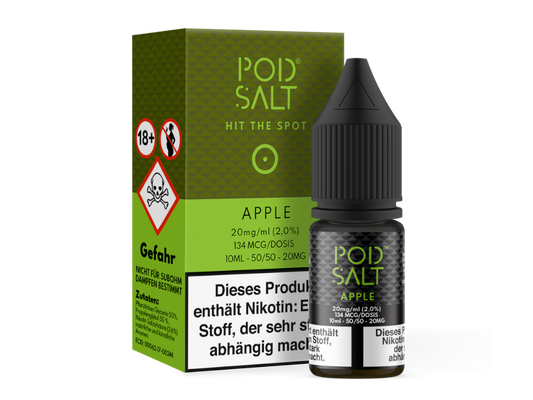 Pod Salt - Apple - Nikotinsalz Liquid 20 mg/ml