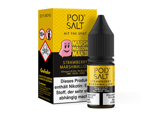 Pod Salt Fusion - Marshmallow Man 3 - Nikotinsalz Liquid 20 mg/ml