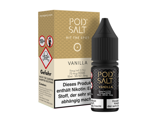 Pod Salt - Vanilla - Nikotinsalz Liquid 11 mg/ml