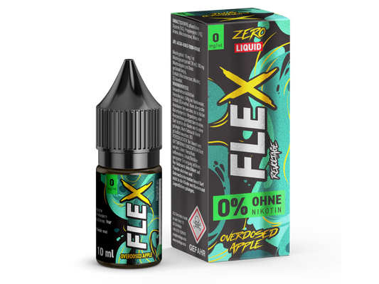 Revoltage - FLEX - Overdosed Apple - Nikotinsalz Liquid 0 mg/ml
