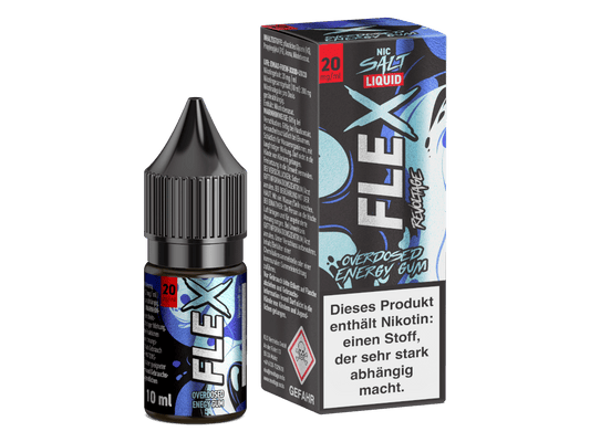 Revoltage - FLEX - Overdosed Energy Gum - Nikotinsalz Liquid 20 mg/ml 450er Packung