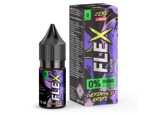 Revoltage - FLEX - Overdosed Grape - Nikotinsalz Liquid 0 mg/ml 450er Packung
