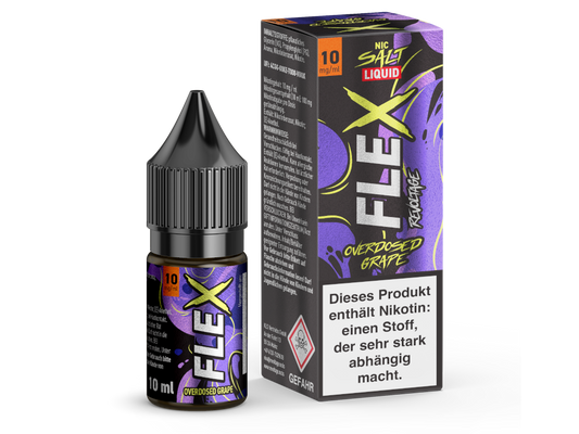 Revoltage - FLEX - Overdosed Grape - Nikotinsalz Liquid 10 mg/ml