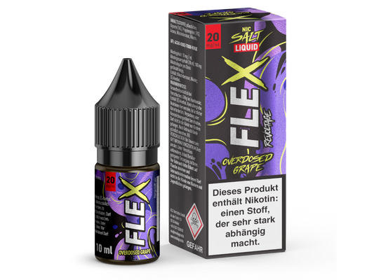 Revoltage - FLEX - Overdosed Grape - Nikotinsalz Liquid 20 mg/ml