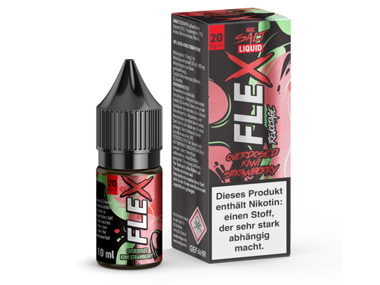 Revoltage - FLEX - Overdosed Kiwi Strawberry - Nikotinsalz Liquid 20 mg/ml