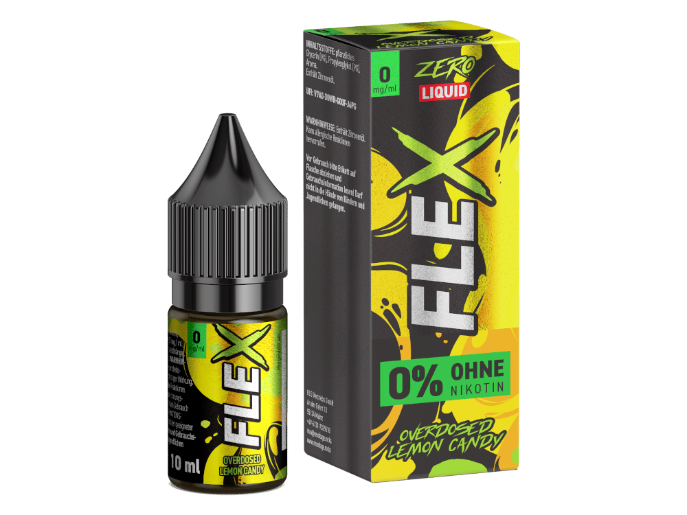 Revoltage - FLEX - Overdosed Lemon Candy - Nikotinsalz Liquid 0 mg/ml