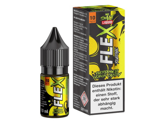 Revoltage - FLEX - Overdosed Lemon Candy - Nikotinsalz Liquid 10 mg/ml 15er Packung