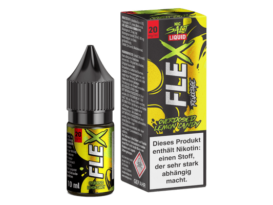 Revoltage - FLEX - Overdosed Lemon Candy - Nikotinsalz Liquid 20 mg/ml 15er Packung