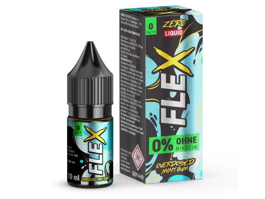 Revoltage - FLEX - Overdosed Mint Gum - Nikotinsalz Liquid 0 mg/ml