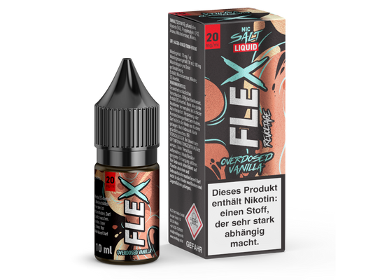 Revoltage - FLEX - Overdosed Vanilla - Nikotinsalz Liquid 20 mg/ml 15er Packung