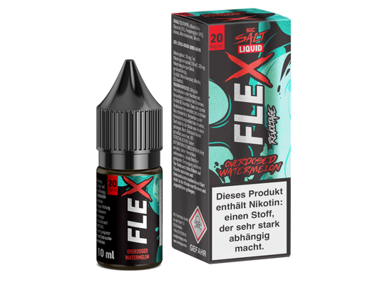 Revoltage - FLEX - Overdosed Watermelon - Nikotinsalz Liquid 20 mg/ml 15er Packung