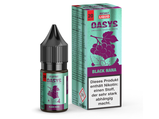 Revoltage - OASYS - Black Nana - Hybrid Nikotinsalz Liquid 20 mg/ml