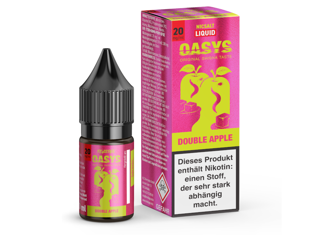 Revoltage - OASYS - Double Apple - Hybrid Nikotinsalz Liquid 20 mg/ml 15er Packung