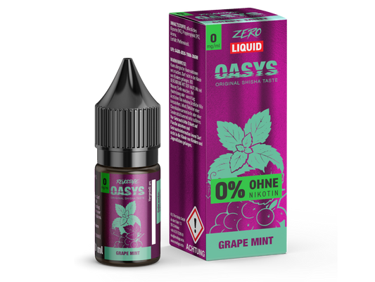 Revoltage - OASYS - Grape Mint - Hybrid Nikotinsalz Liquid 0 mg/ml