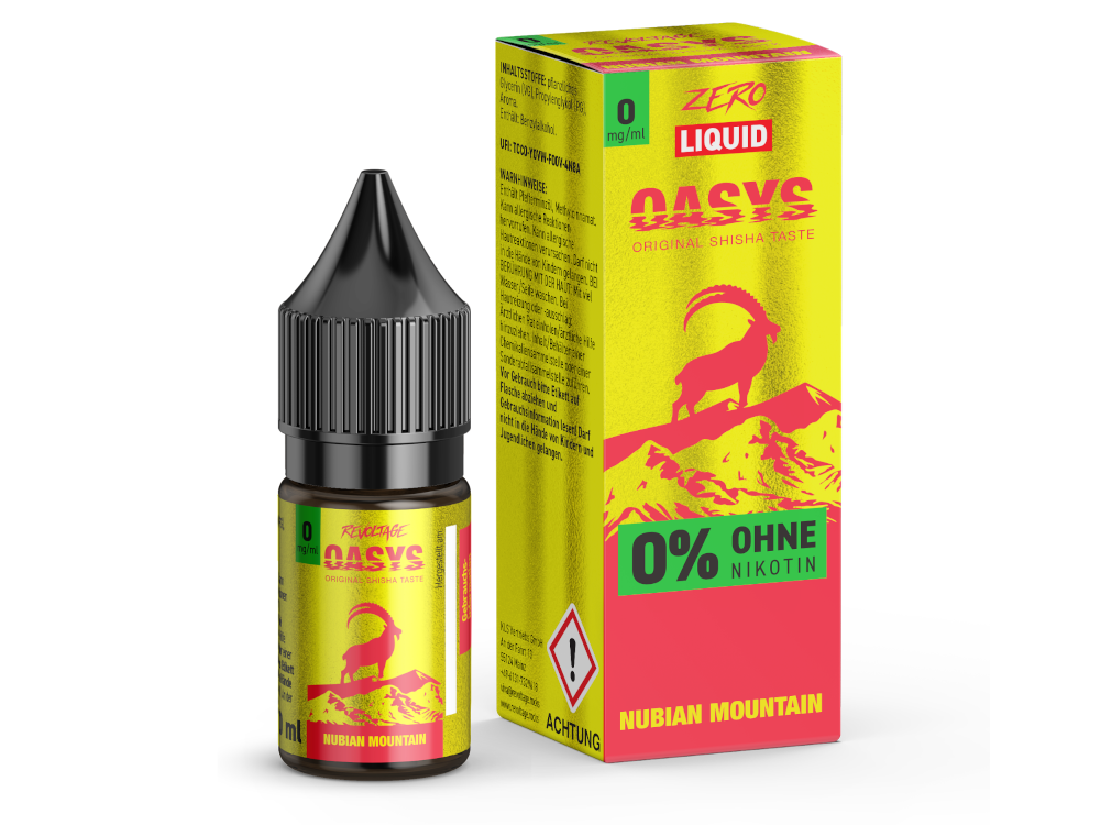 Revoltage - OASYS - Nubian Mountain - Hybrid Nikotinsalz Liquid 0 mg/ml 15er Packung