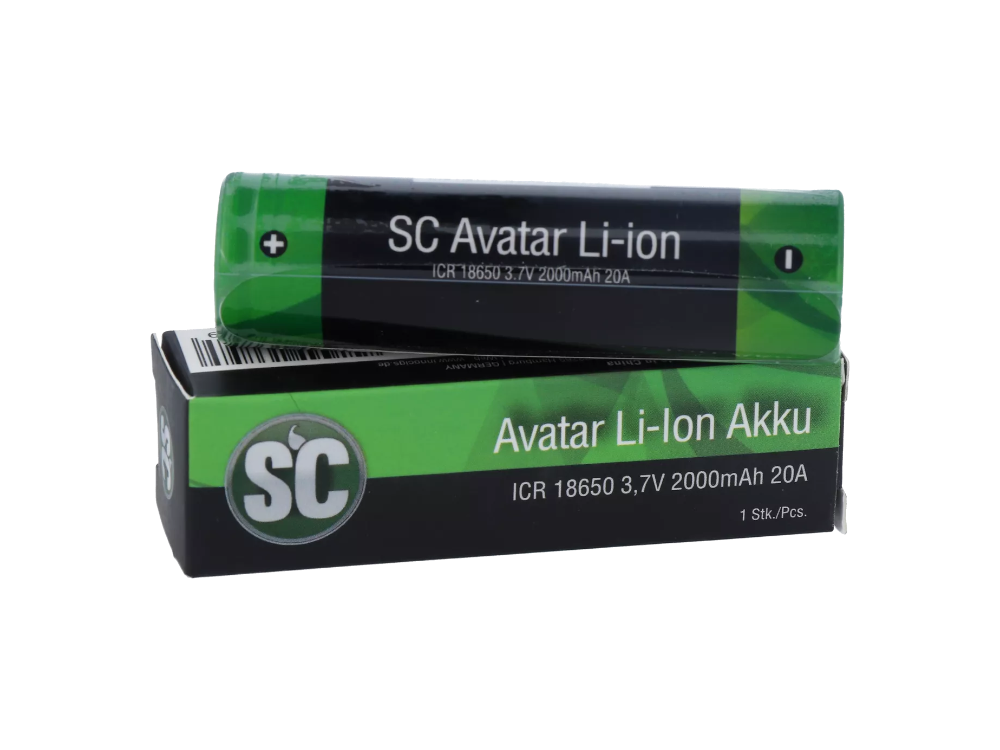 SC - 18650er Akku 2000 mAh - 3,7 V