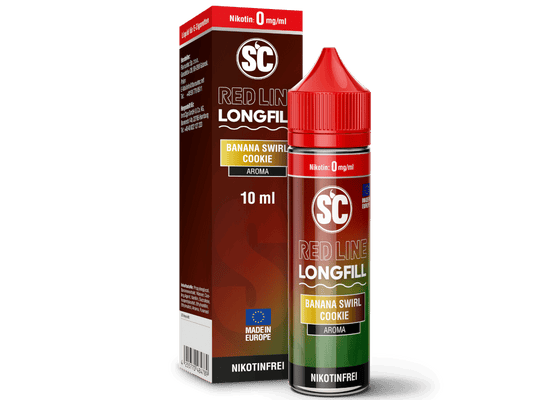 SC - Red Line - Aroma Banana Swirl Cookie 10 ml