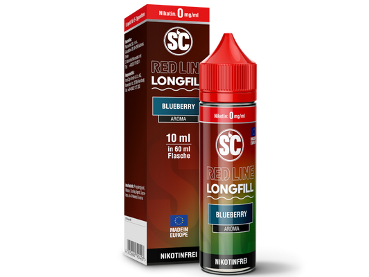 SC - Red Line - Aroma Blueberry 10 ml 10er Packung