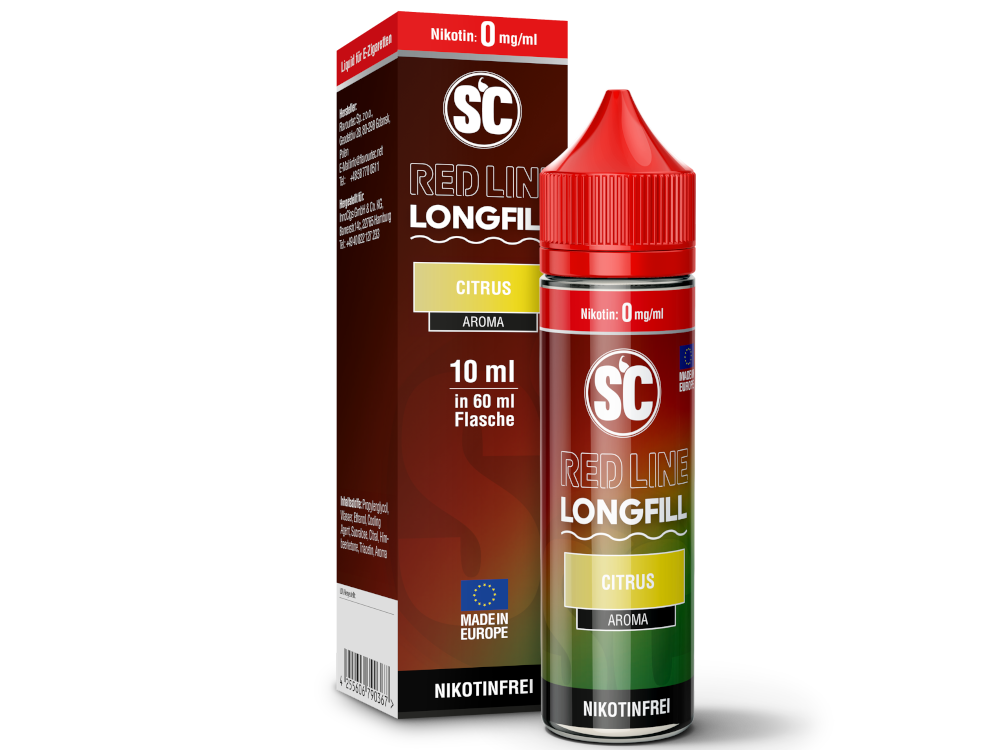 SC - Red Line - Aroma Citrus 10 ml 160er Packung
