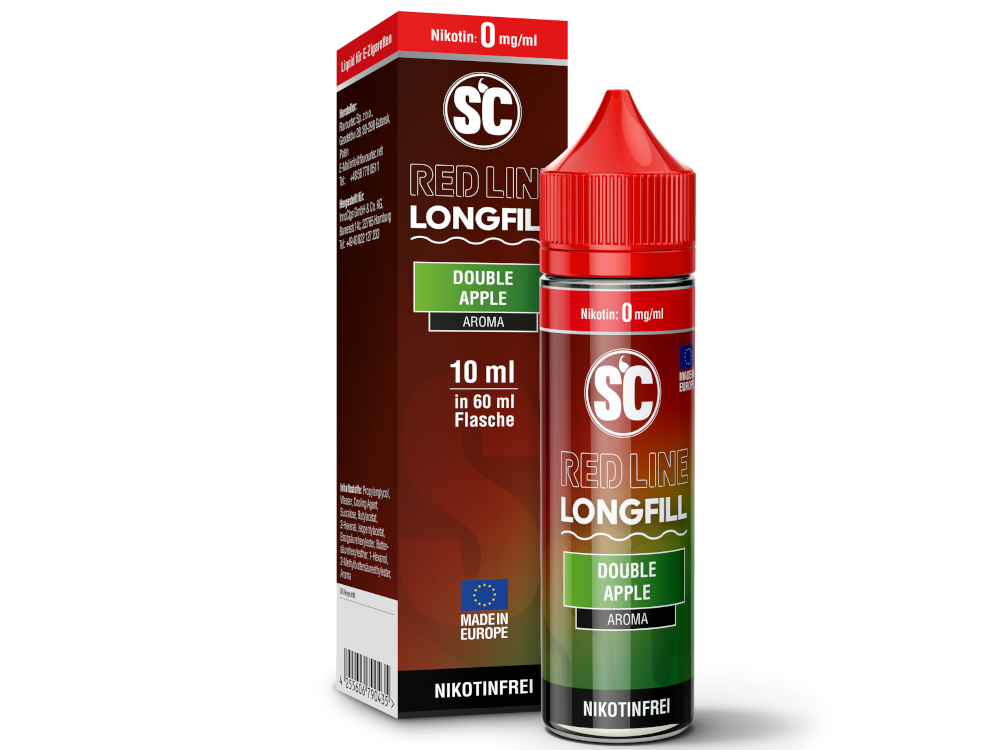 SC - Red Line - Aroma Double Apple 10 ml 10er Packung