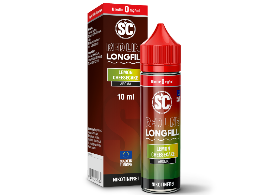 SC - Red Line - Aroma Lemon Cheesecake 10 ml 160er Packung