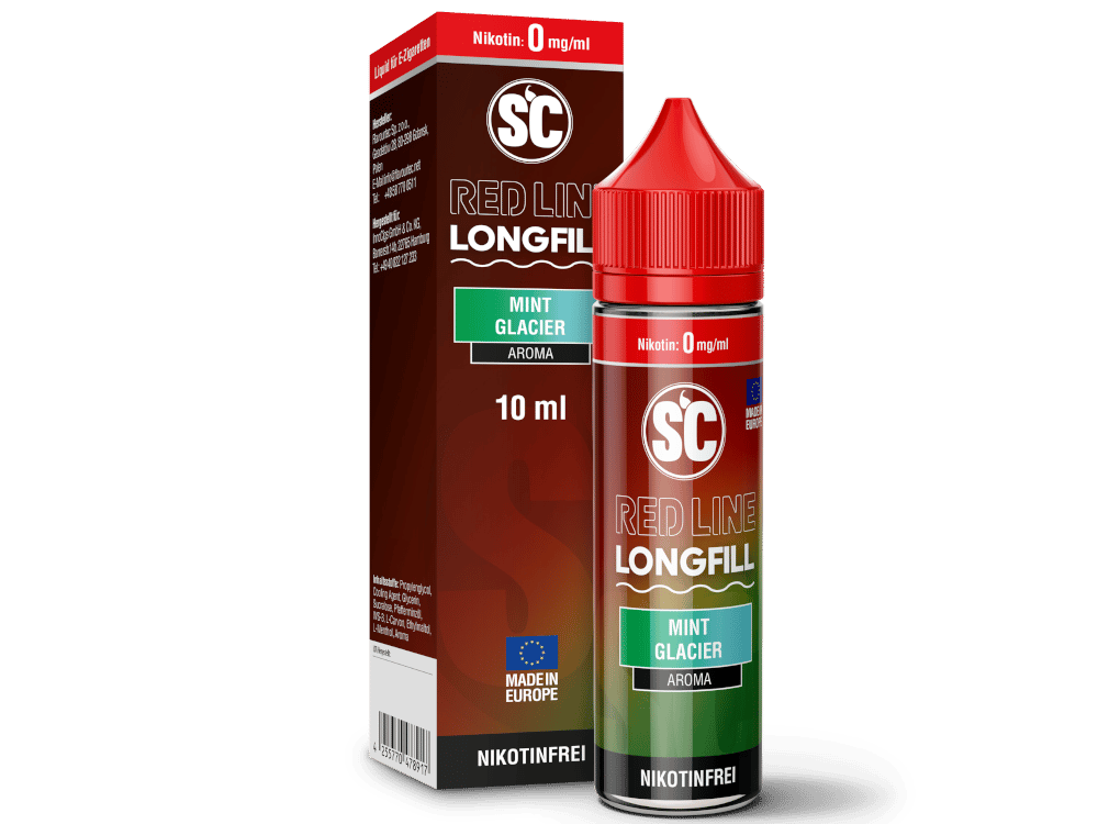 SC - Red Line - Aroma Mint Glacier 10 ml 10er Packung
