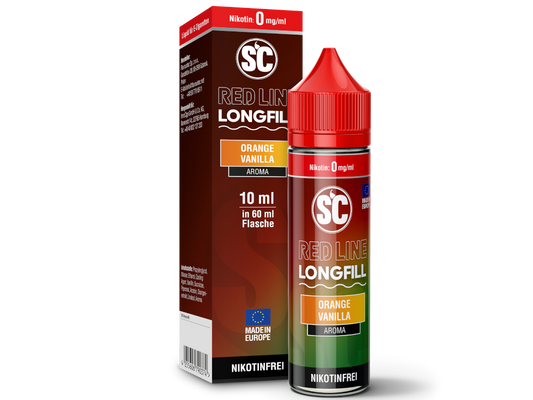 SC - Red Line - Aroma Orange Vanilla 10 ml 160er Packung