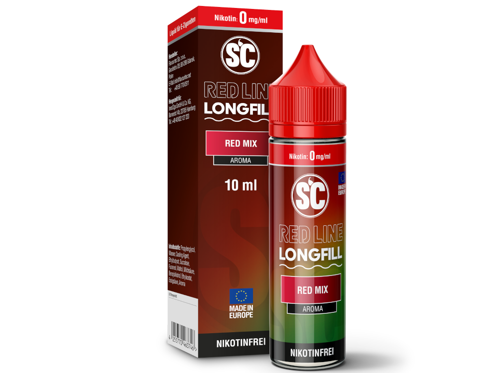 SC - Red Line - Aroma Red Mix 10 ml 10er Packung