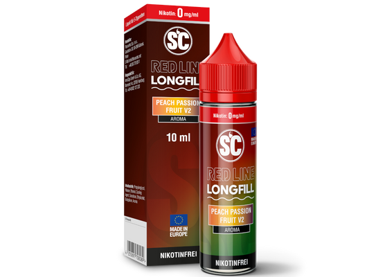 SC - Red Line - Aroma Peach Passion Fruit V2 10 ml 160er Packung