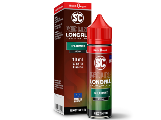 SC - Red Line - Aroma Spearmint 10 ml 160er Packung