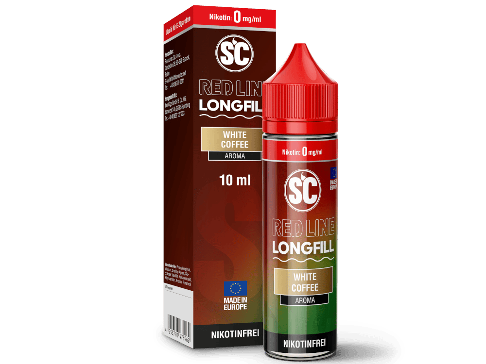 SC - Red Line - Aroma White Coffee 10 ml 160er Packung