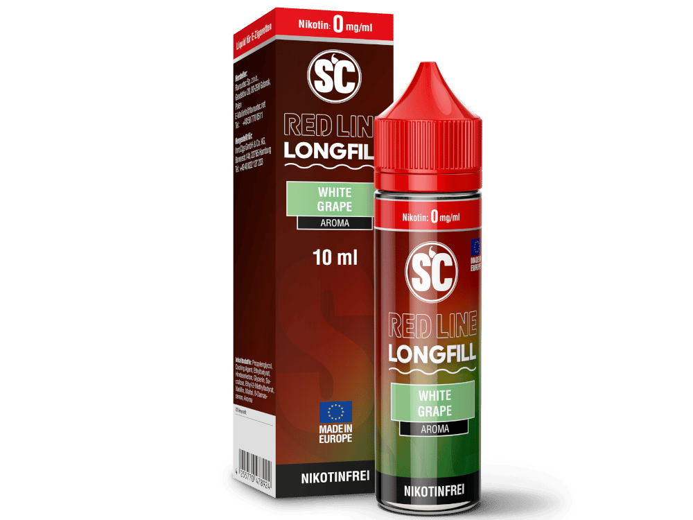 SC - Red Line - Aroma White Grape 10 ml 10er Packung