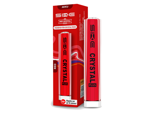 SKE - Crystal Plus Akku 400 mAh rot