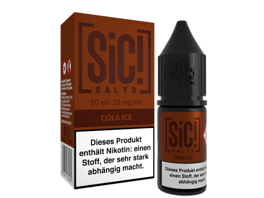 SiC! Salts - Cola Ice - Nikotinsalz Liquid 20 mg/ml 5er Packung
