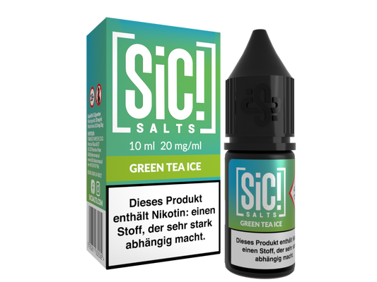 SiC! Salts - Green Tea Ice - Nikotinsalz Liquid 20 mg/ml