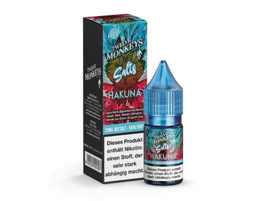 Twelve Monkeys - Iced - Hakuna - Nikotinsalz Liquid 20 mg/ml