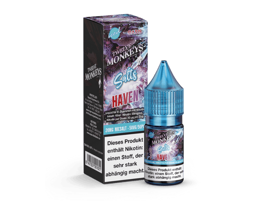 Twelve Monkeys - Iced - Haven - Nikotinsalz Liquid 20 mg/ml 10er Packung
