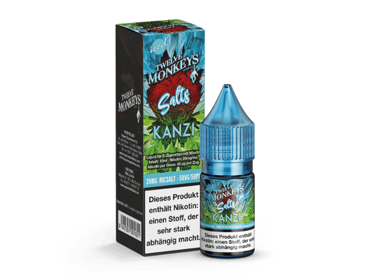 Twelve Monkeys - Iced - Kanzi - Nikotinsalz Liquid 20 mg/ml 10er Packung