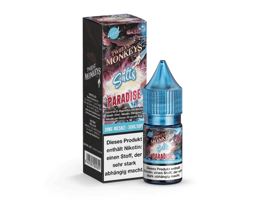 Twelve Monkeys - Iced - Paradise - Nikotinsalz Liquid 20 mg/ml 10er Packung